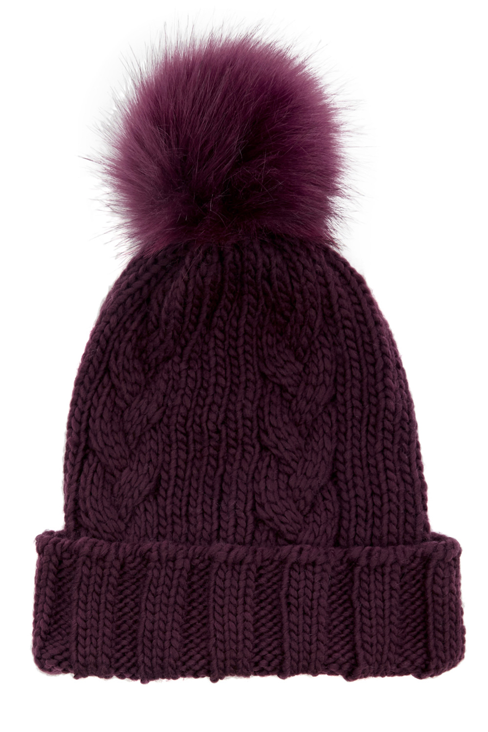 warehouse cable knit hat