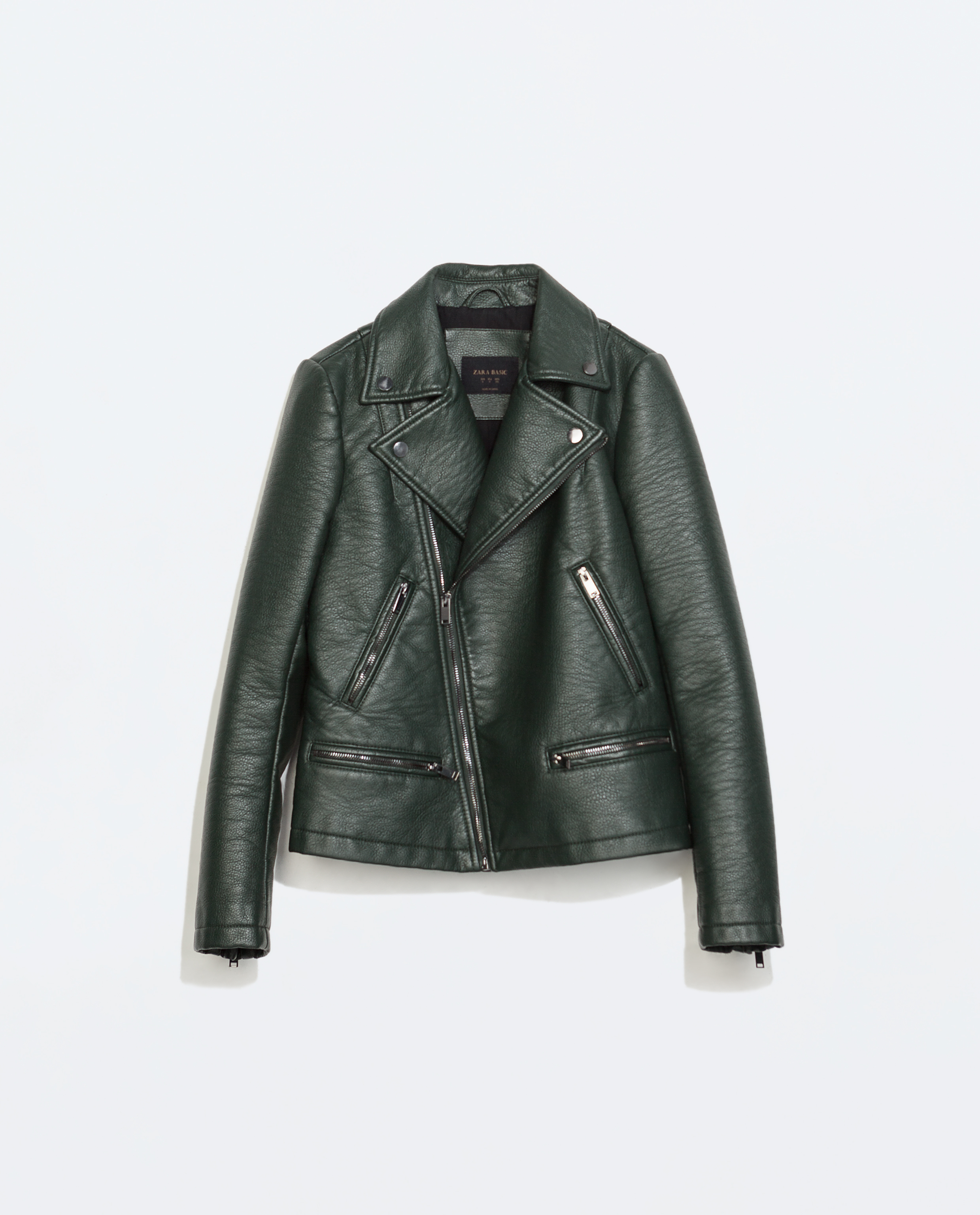 Leather jacket, now £29.99 at Zara – Styletto Mag